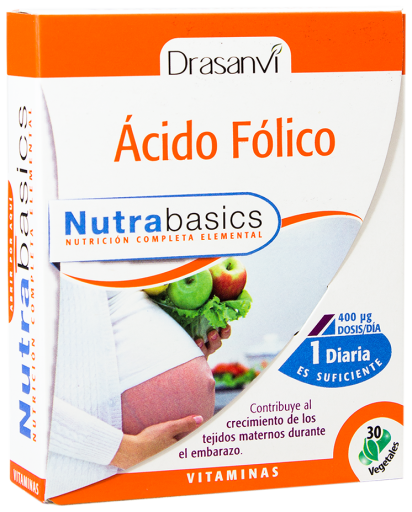 Drasanvi Nutrabasics - Acido folico 30 capsule