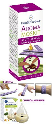 Esential'ar&ocirc;ms Bracciale Aromamoskit 2 pezzi