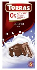 Cioccolato al latte senza zucchero 75 gr Cioccolato al latte senza zucchero 75 gr
