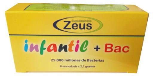 Suplementos Zeus Bac 8 monodose per la difesa dei bambini