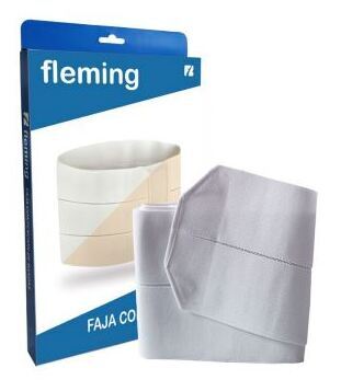 Fleming Cintura di supporto tubolare a 2 bande taglia 4