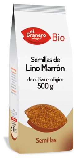 El Granero Integral Semi di lino marroni 500 g Bio