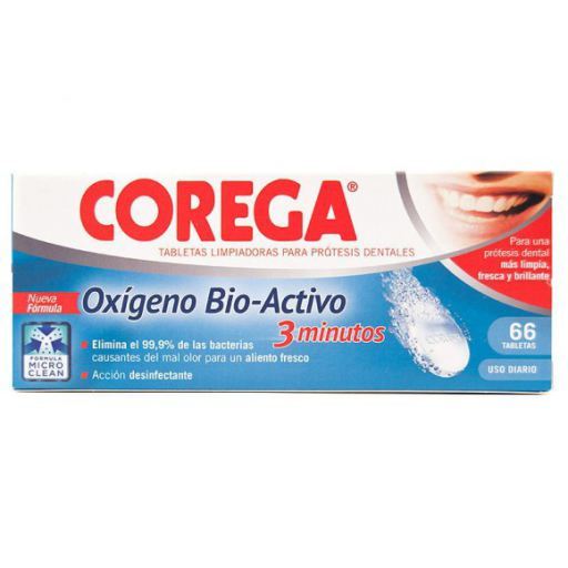 Corega Detergenti giornalieri da 3 minuti, 30 compresse