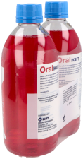 Oralkin Collutorio 500 ml Confezione 2 x 1