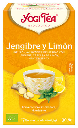 Yogi Tea T&egrave; allo zenzero e limone 17 bustine di t&egrave;