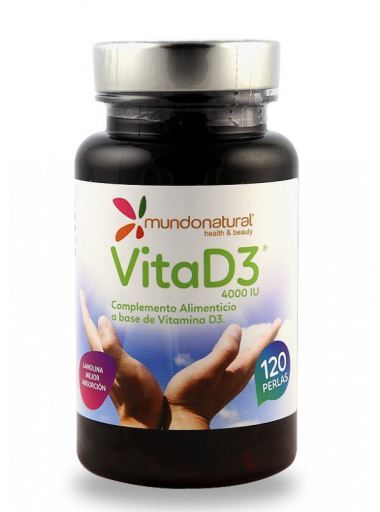 Mundo Natural Vita D3 4000 UI 120 perle