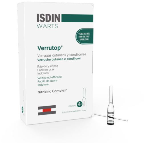 Isdin Verrutop 4 fiale da 0,10 ml