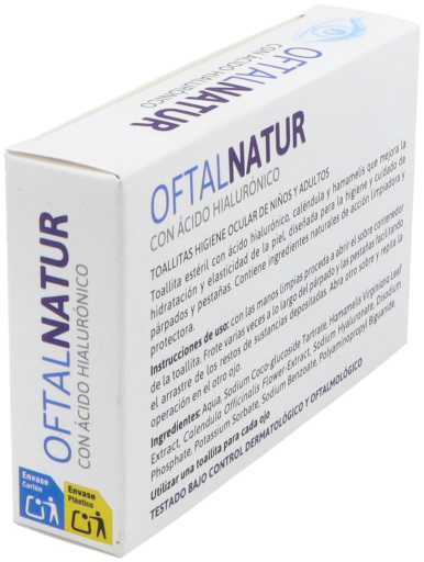 El Naturalista Oftalnatur 15 salviette oculari