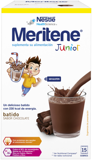 Meritene Junior Cioccolato Frullato 15x30 gr