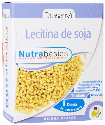 Drasanvi Soia Lecitina 1200mg 48 perle Nutrabasic