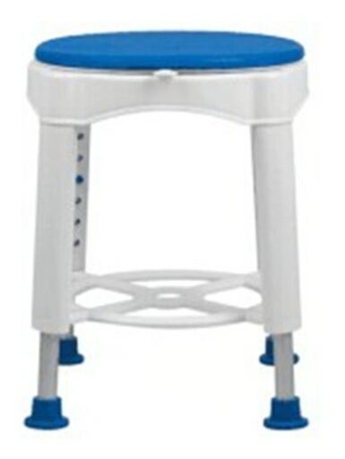 Sgabello con seduta girevole
