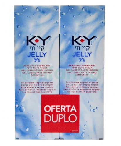 KY Gel lubrificante intimo Pack 2 x 75 ml