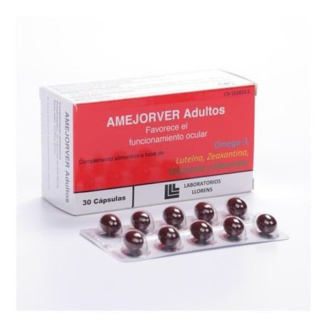 Laboratorios Llorens Amejorver Adulti 30 Capsule