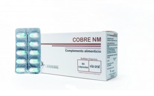Nutrici&oacute;n M&eacute;dica Rame Nm 60 Capsule
