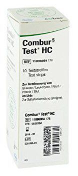 Roche Combur 5 Test Hc 10 Strisce per il test delle urine