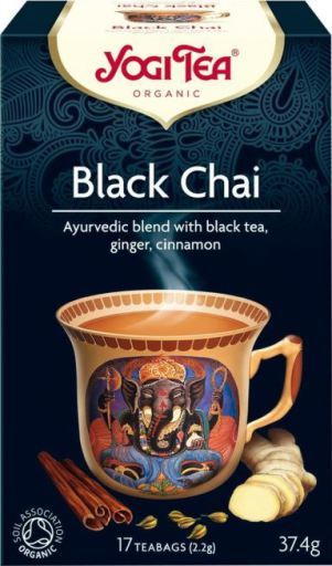 Yogi Tea Black Chai 17 bustine di t&egrave;