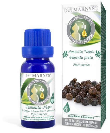 Marnys Olio essenziale di pepe nero 15 ml