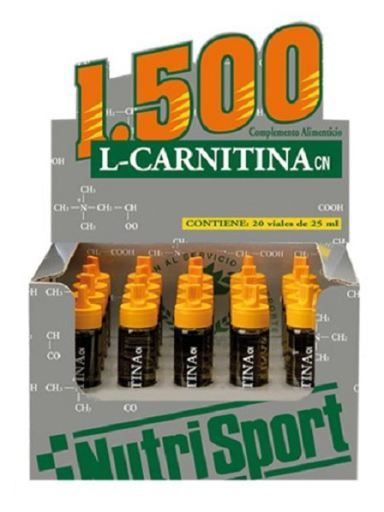 Nutrisport L-carnitina 1500 arancia 20 fiale