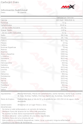 Amix Carbojet Guadagno Fragola