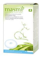 Masmi Coppette per seno in cotone biologico 30 Unit&agrave;
