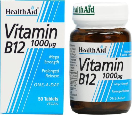 HealthAid Integratore giornaliero di vitamina B12 in capsule
