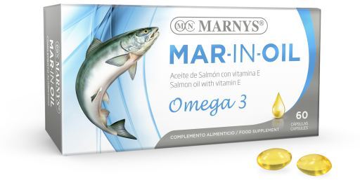 Marnys Mar-In-Oil Olio di salmone 150 capsule x 500 mg