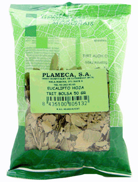 Plameca Foglie di eucalipto schiacciate