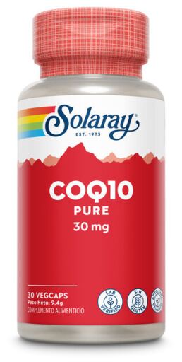 Solaray Coenzima Q-10 puro 30 mg 30 capsule vegetali