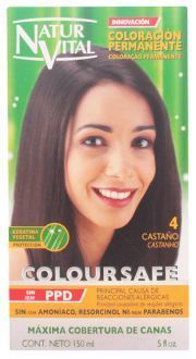 Naturaleza y Vida Colore permanente dei capelli 4 Castano 150 ml