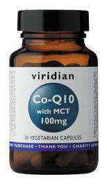 Viridian Co-Q10 con MCT 100 mg 30 capsule vegetali