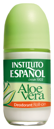 Instituto Espa&ntilde;ol Deodorante di aloe vera rotolare su 75 ml