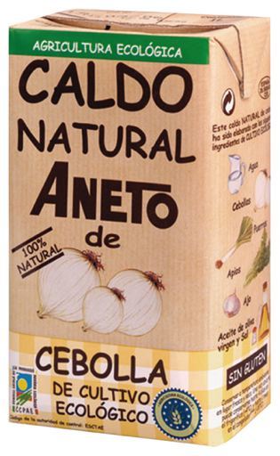 Aneto Brodo di cipolla biologico, 1 L