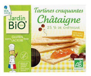 Jardin Bio Crackers Di Castagne 150 Gr
