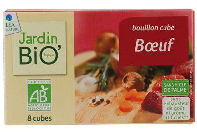 Jardin Bio Cubo di Brodo di Manzo 8 X 10 Gr