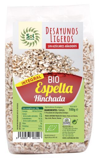 Farro Gonfio Integrale Biologico 100 gr