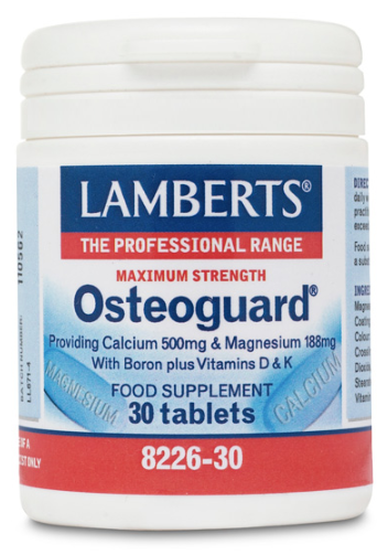 Lamberts Osteoguard Calcio Magnesio Boro e Vitamine D e K Compresse