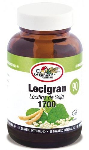 El Granero Integral Lecitina di Soia 1700mg Lecigran. 90Perlas