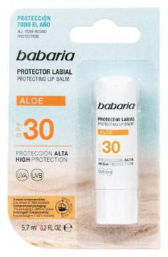 Balsamo labbra all'aloe SPF 30 5,7 ml