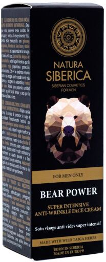 Natura Siberica The Power of the Bear Crema Viso Antirughe Super Intensiva 50 ml