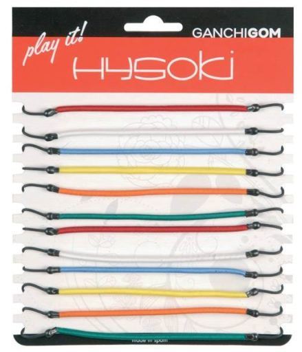 Gomma con Gancio, ( Cartone 12 U ) Colori