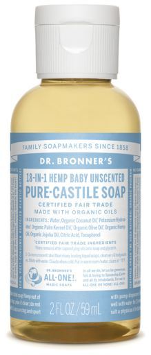 Dr. Bronner's Sapone liquido non profumato