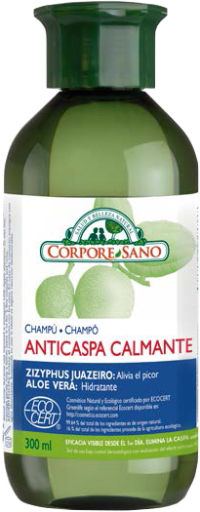 Corpore Sano Ecocert Shampoo Lenitivo Antiforfora 300 ml