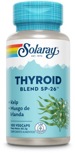 Solaray Miscela tiroidea 100 capsule