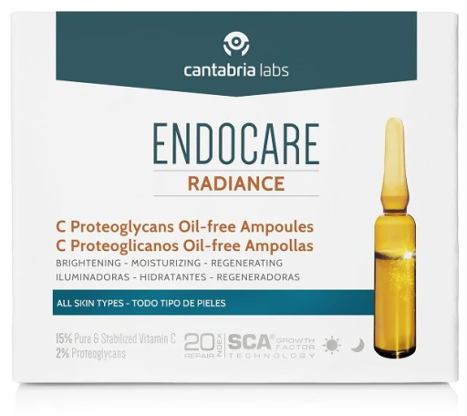 Endocare Radiance C-Proteglicani senza olio 30 fiale