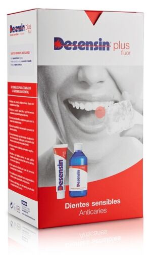 Desensin Plus Pack Collutorio 500 ml + Dentifricio 125 ml
