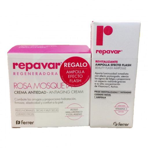 Repavar Crema anti-et&agrave; + fiala flash
