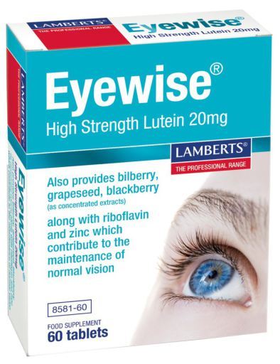 Lamberts Eyewise Lutein 60 Compresse da 20 mg