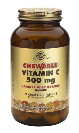 Solgar Vitamina C 500mg 90 compresse masticabili