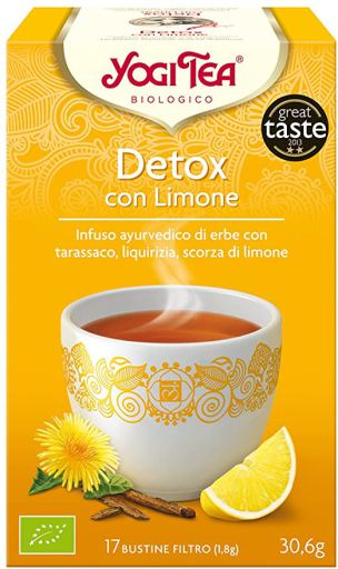 Yogi Tea Limone Detox 17 bustine