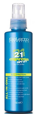 Salerm Express 21 la soluzione per capelli danneggiati e disidratati